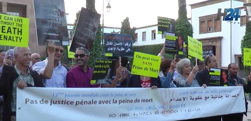 Activists Protest Death Penalty in Rabat