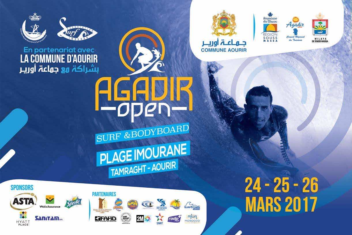 Agadir Reunites Best Surfers for 2017 Open Surf & Bodyboard Competition
