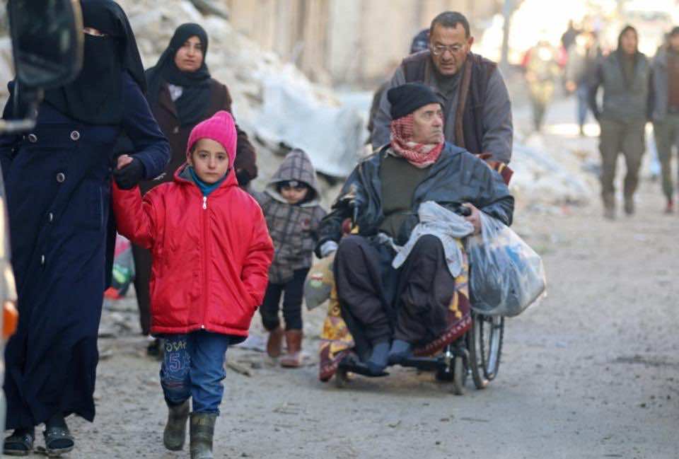 Biggest Evacuation to be Carried out In Besieged Syrian City Aleppo