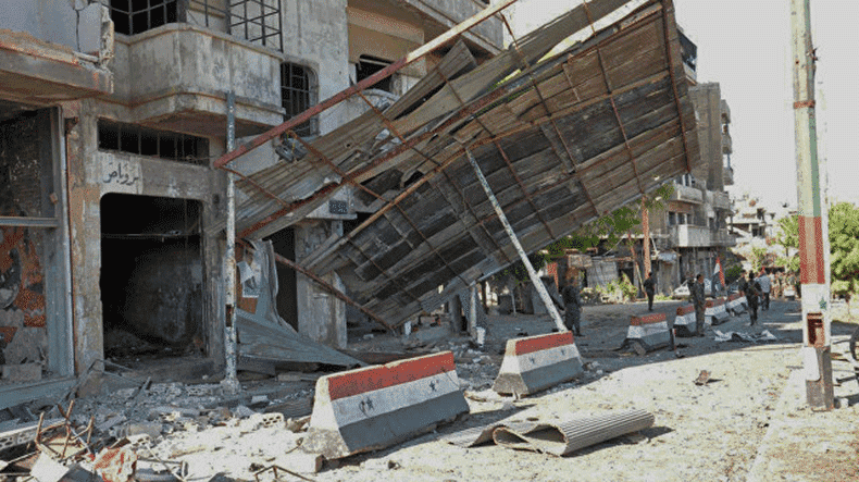 Attack on Syrian Security Forces Kills at Least 40