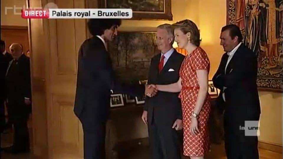Belgium: Queen thanks Morocco’s Fellaini for Choosing the Belgian Team