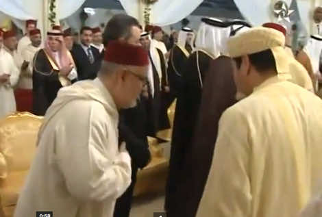 Benkirane Avoids Handshake with Prince Moulay Rachid’s Bride