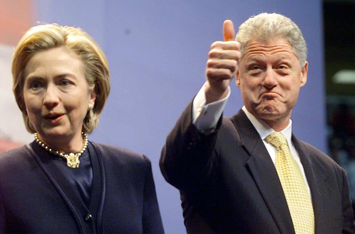 Would Little Bill Walk Two Paces behind Monumental Hillary if She Is Elected President?