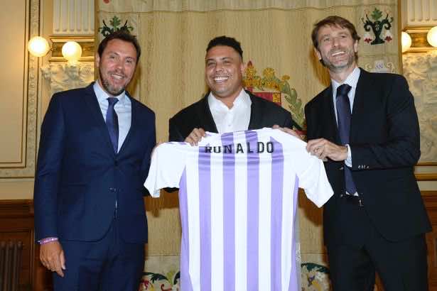 Brazil’s Ronaldo Buys 51% of Real Valladolid for €30 Million