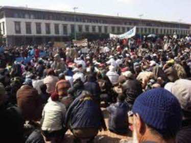 Thousands demonstrate in Morocco’s largest city