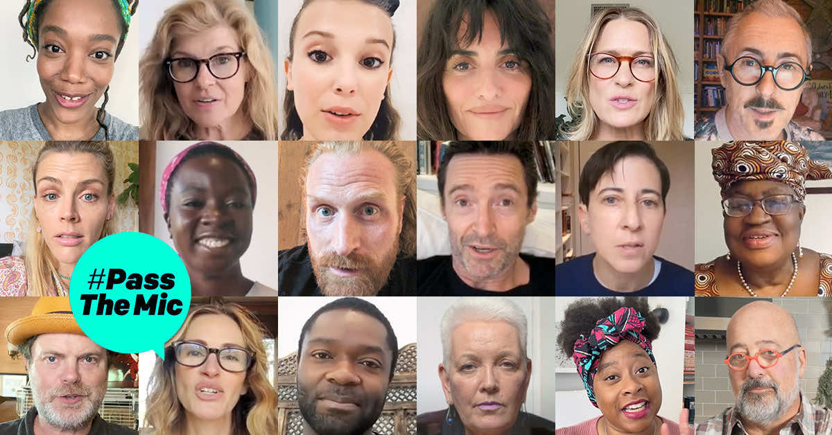 Celebrities Lend Social Media Presence to Experts, Urge Unified Action
