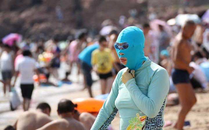 China’s ‘Facekini’ Fuels Burkini Debate