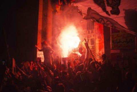 Clashes erupt in Egypt as key opposition group rallies