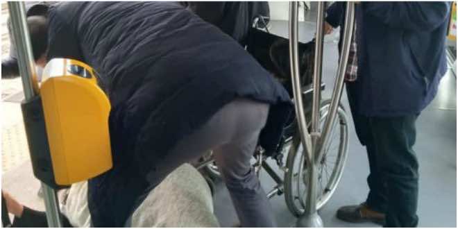 Controller on Rabat Tramway Throws Woman With Special Needs Off Tram