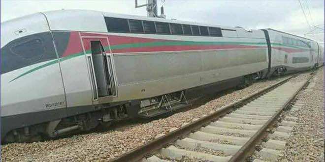 Photo of Derailed High-Speed Train Sparks Mockery in Morocco, ONCF Dismisses Complaints
