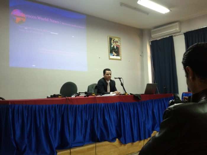 Meknes University hosts a conference on MWN’s Experience as a News Agency
