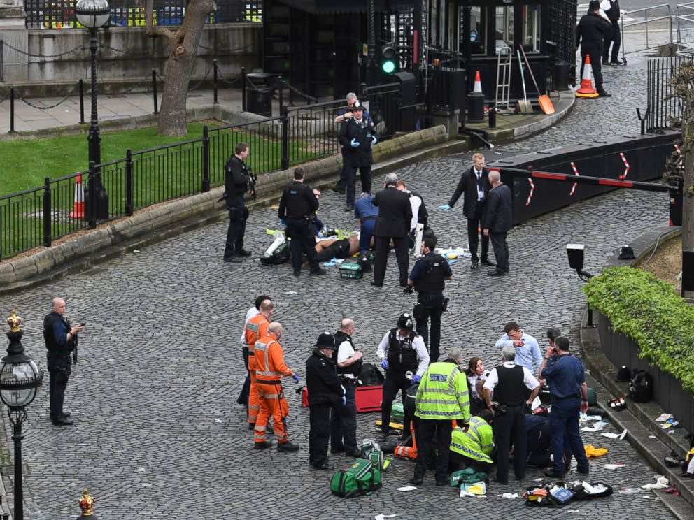 London Attack: 4 Dead and 40 Injured