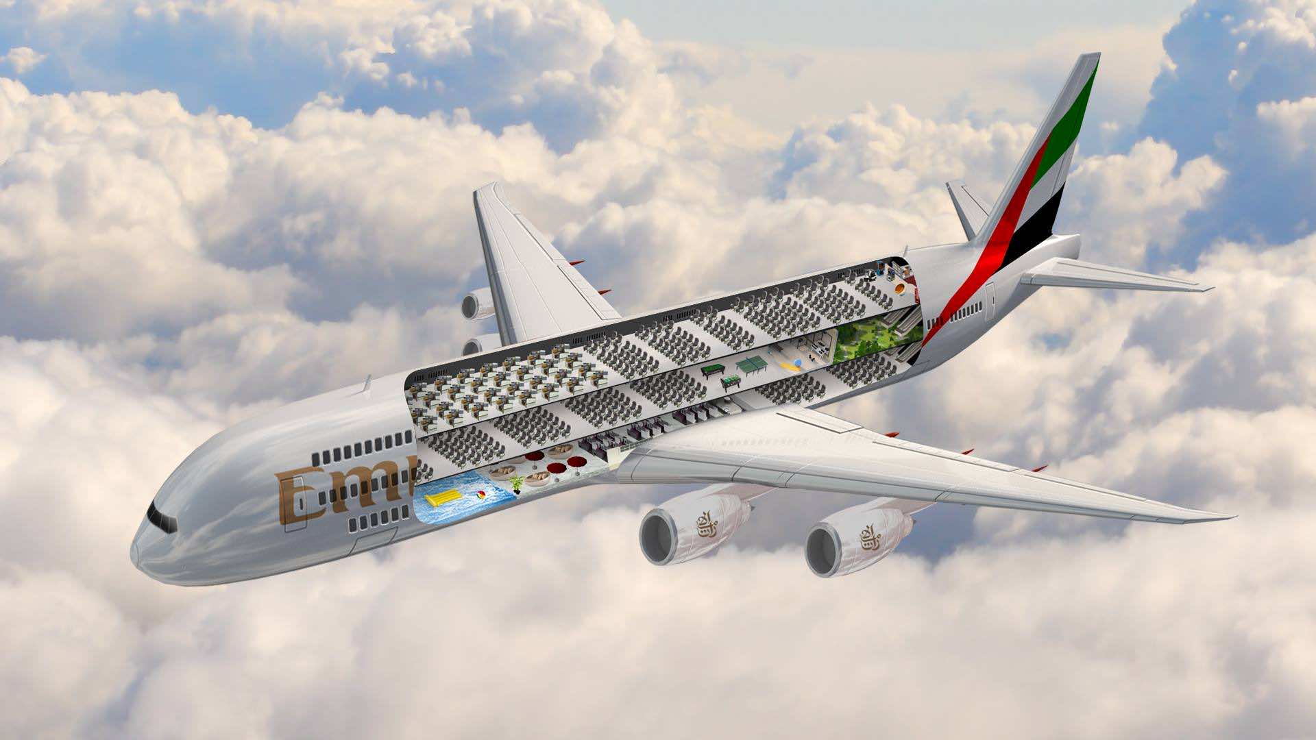 Emirates Enjoys April Fools Day Fun with Plans for Aircraft with Swimming Pool