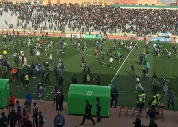 Football Match Turns into Violent Riots in Oujda, Eastern Morocco