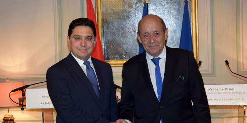 French FM Le Drian to Visit Morocco Thursday