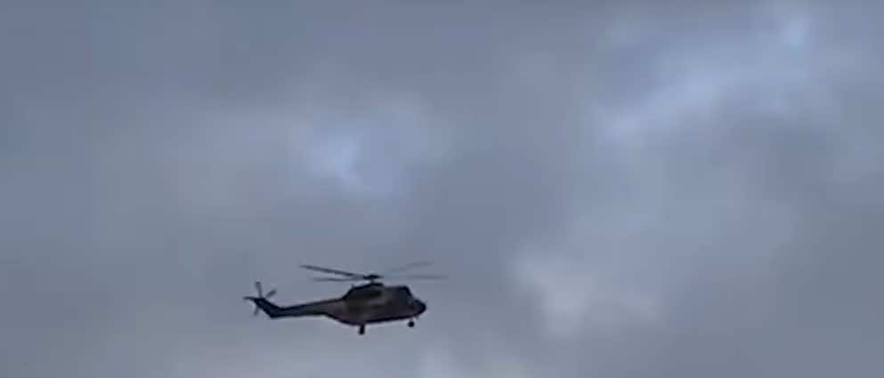 Gendarmerie Helicopter Rescues 5 Moroccan Shepherds Stranded by Floods