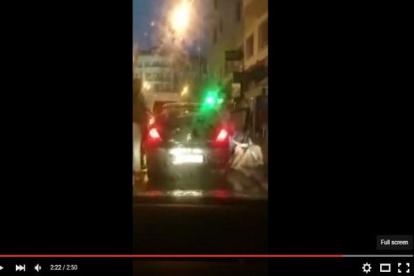Group of Men Throw Naked Woman Out of a Car in Tangier