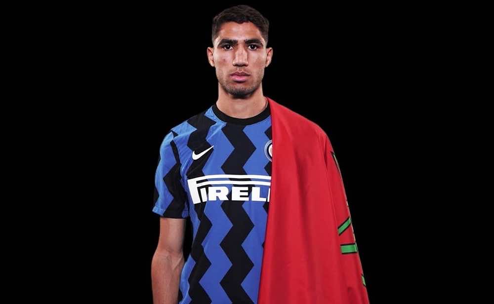 Inter Milan Welcomes Achraf Hakimi, Pays Tribute to His Moroccan Origins
