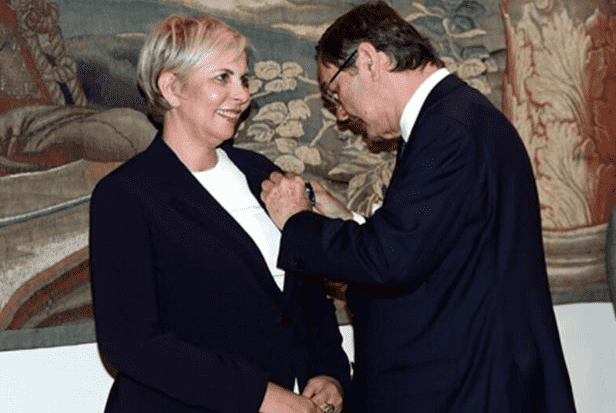 King Felipe VI of Spain Decorates Moroccan Nezha Hayat
