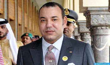 King Mohammed VI in New York City after official US visit