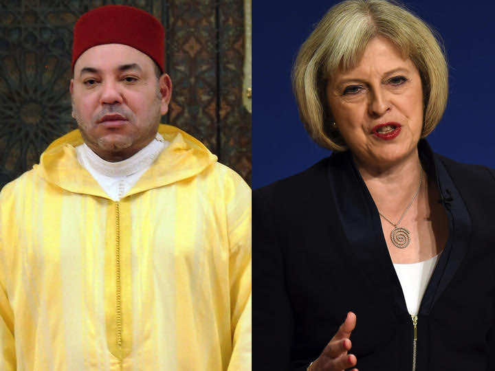 King Mohammed VI Offers Condolences to British PM