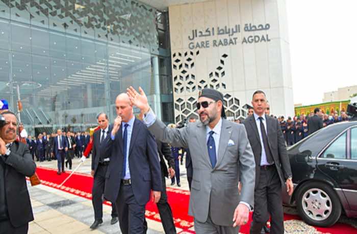 King Mohammed VI Inaugurates New Large-Scale Railway Projects