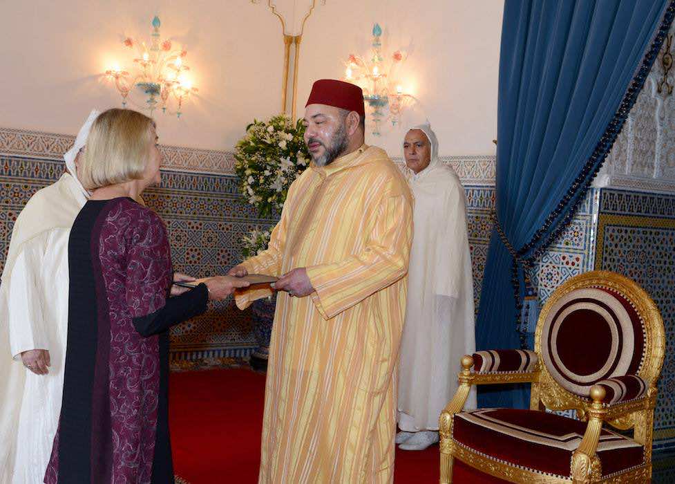 King Mohammed VI Receives in Marrakech Several Foreign Ambassadors