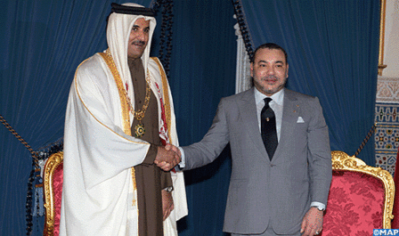 King Mohammed VI offers official dinner in honor of Emir of State of Qatar