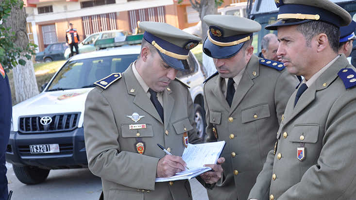 Moroccan Auxiliary Forces Suspend Two Officers for Violent Arrest