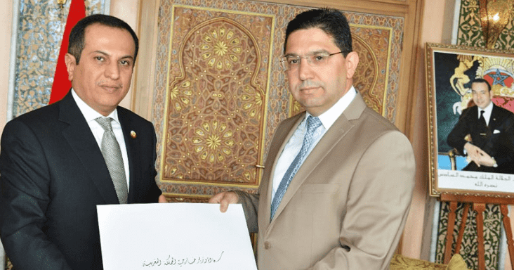Moroccan FM  Nasser Bourita Receives Qatari Ambassador  to Morocco