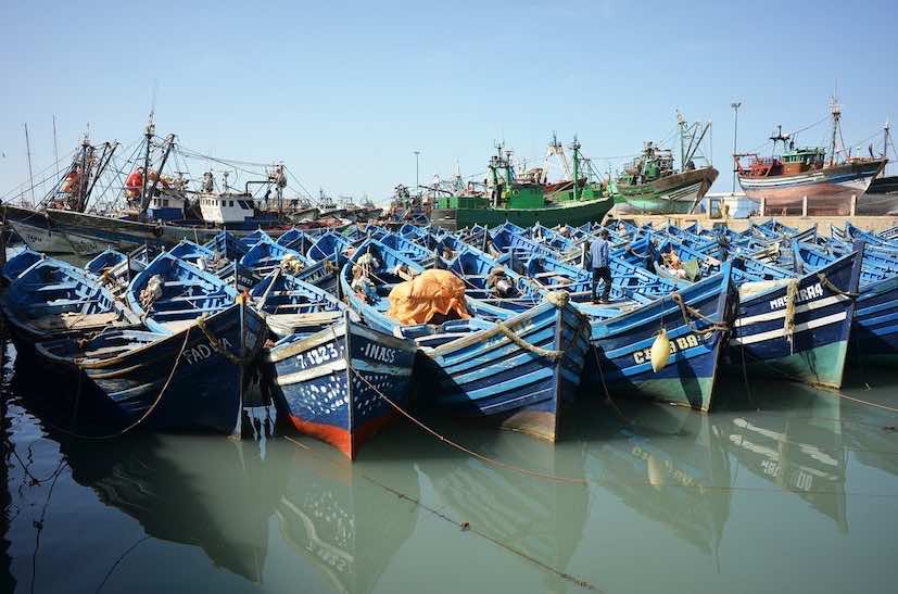 Remains of Archeological Ship Appear on Essaouira Coast