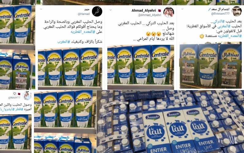 Gulf Crisis: Qataris Tease Saudi Arabia with Pictures of Moroccan Milk