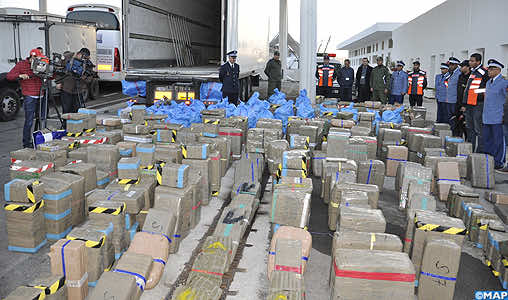 Quantities of Cocaine, Cannabis Seized Northern Morocco