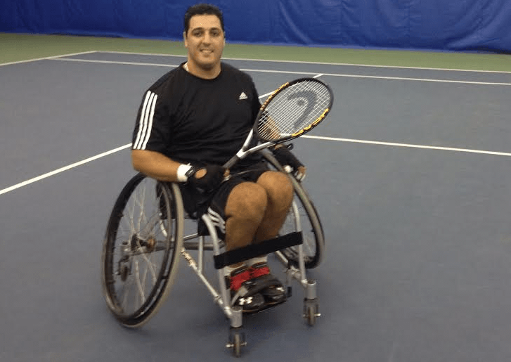 Moroccan Shot in US Last Year Becomes First Moroccan Wheelchair Tennis Player