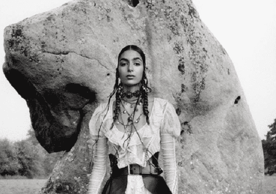 Moroccan Model Poses for Alexander McQueen After Chanel Success