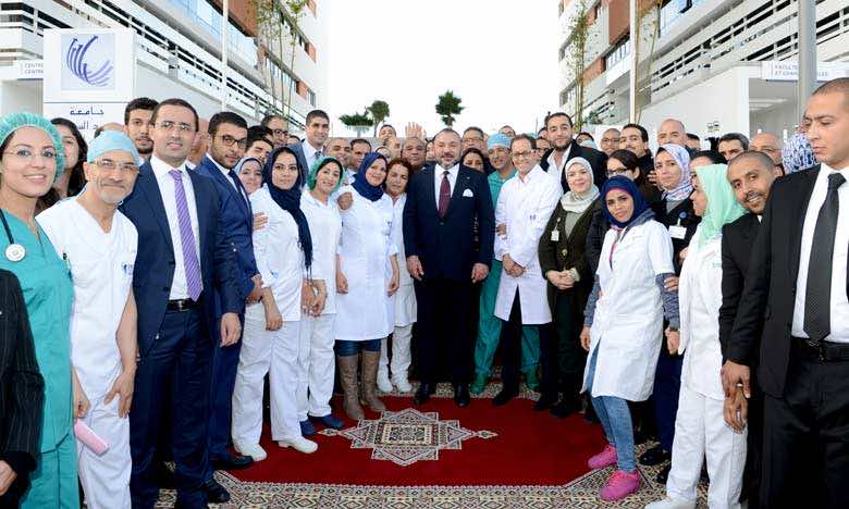 Morocco King Inaugurates Mohammed VI University of Health Sciences in Casablanca