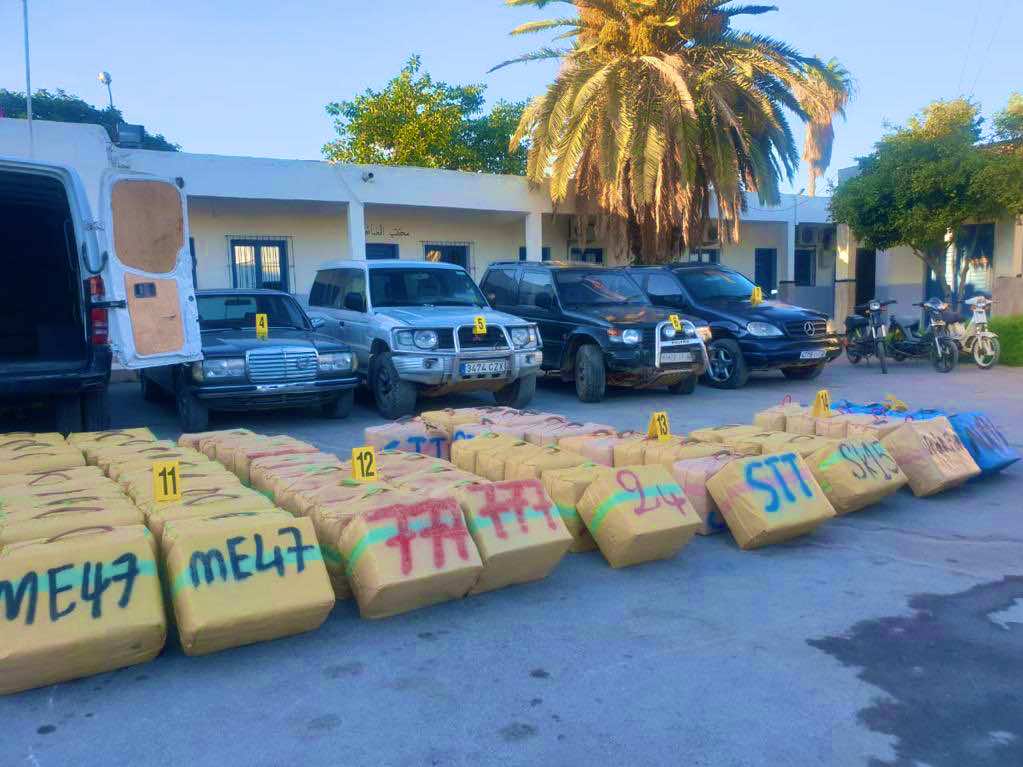 Morocco Seizes Nearly 4 Tonnes of Cannabis Resin in Nador