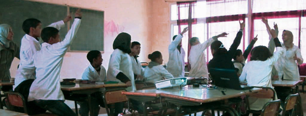 Moroccan Classrooms Go Interactive