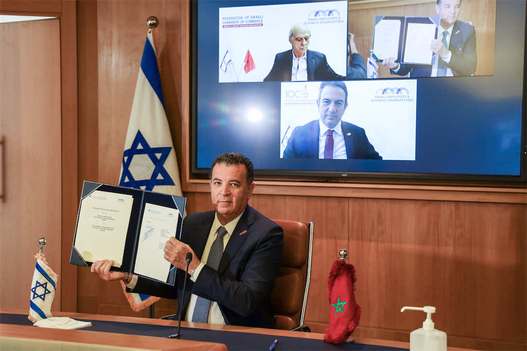 Morocco’s Confederation of Enterprises, Israel’s IEBO Sign Trade Agreement
