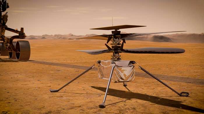 NASA Succeeds in Flying The First Helicopter on Mars