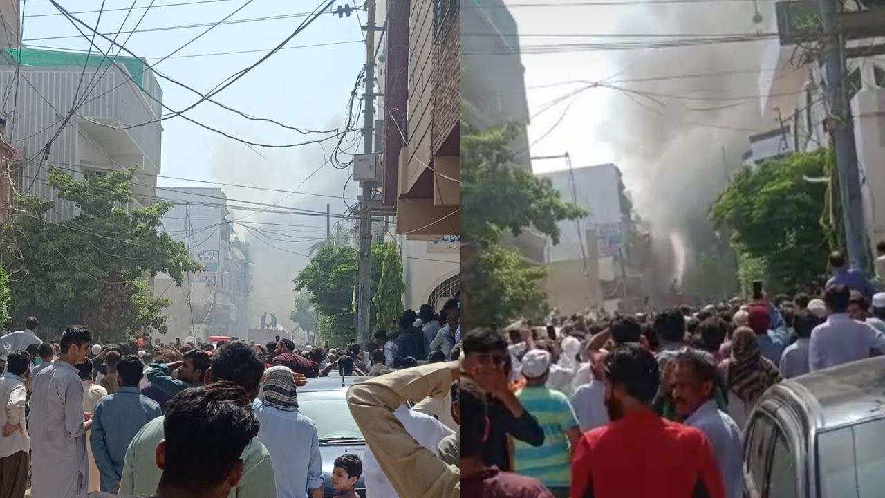 Pakistani Flight PK 303 Crashes Into Homes in Karachi, 107 Onboard