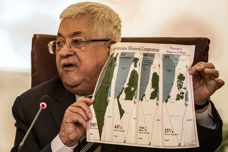 Palestinian President: All Agreements With the US and Israel are Void