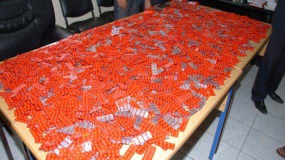 Police Arrest Couple for Psychotropic Drug Trafficking Near Rabat