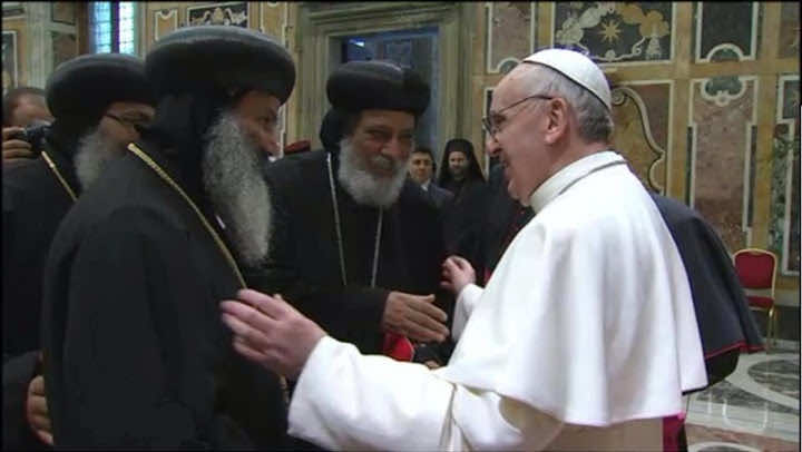 Coptic Orthodox leader to meet Pope Francis in May