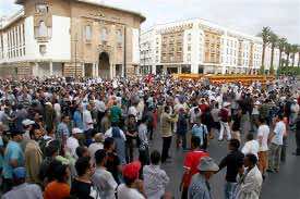 Thousands for democracy in Morocco