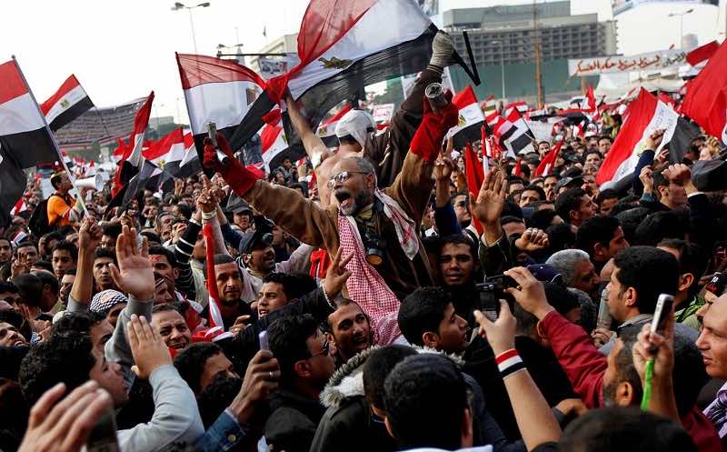 Demonstrators across Egypt press Egypt’s military to speed up democratic reforms
