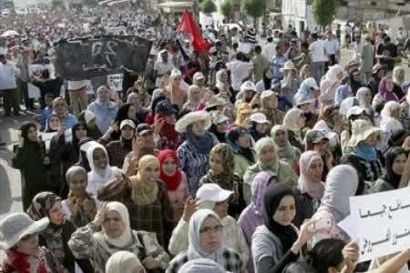Moroccan Riots Moroccan protesters call for justice