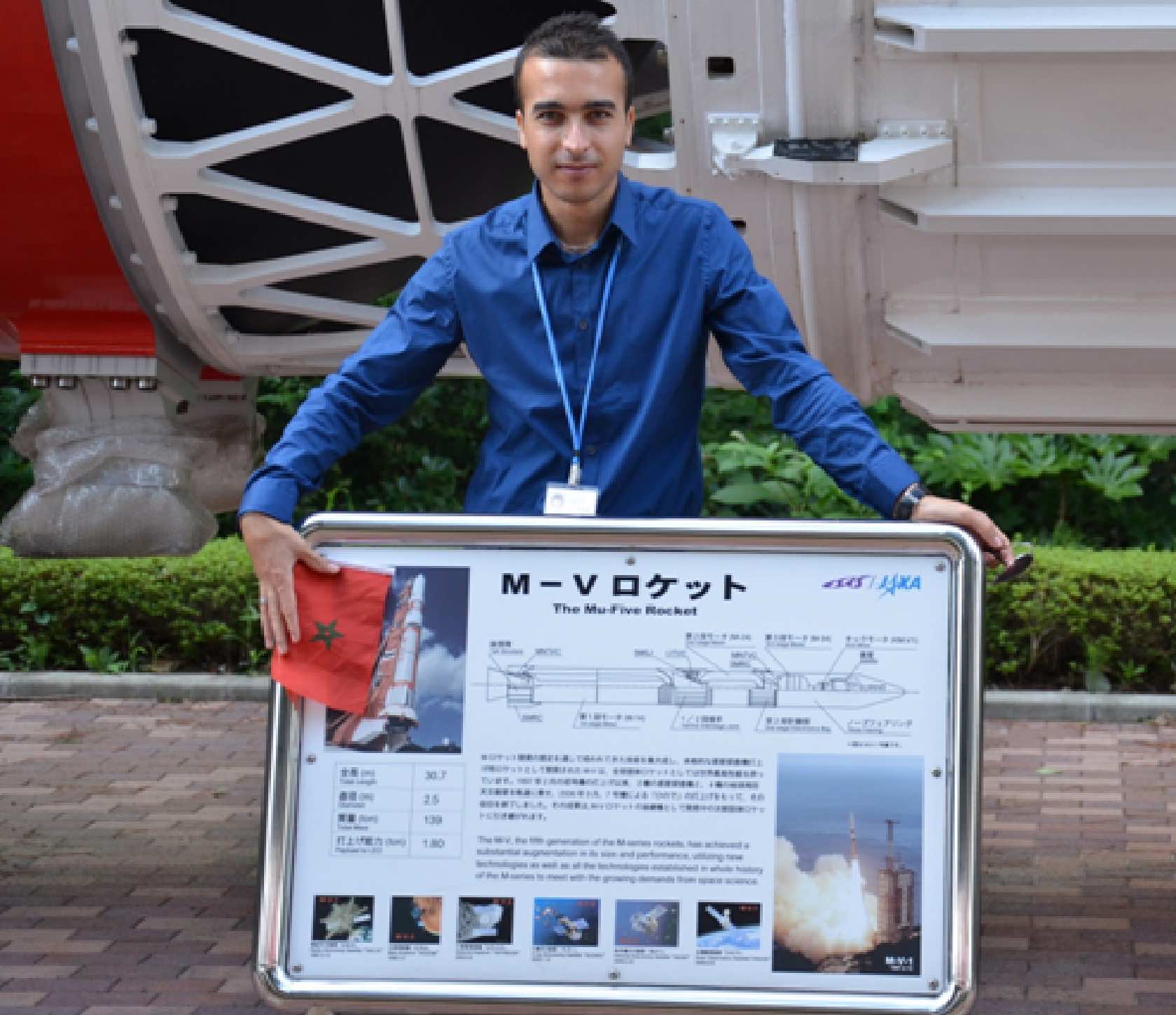 Rachid Amrousse, a Moroccan who made it to Japan’s Aerospace Agency