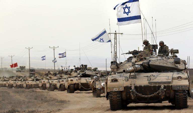 Red Flags on Israeli Tanks Interpreted as Moroccan Flags, Stir Controversy