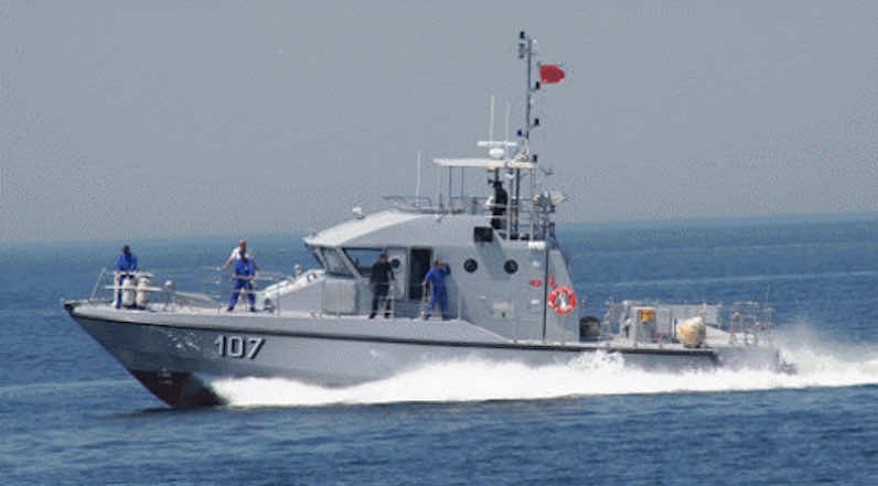Royal Navy Stops Irregular Migrants off the Coast of Tangier